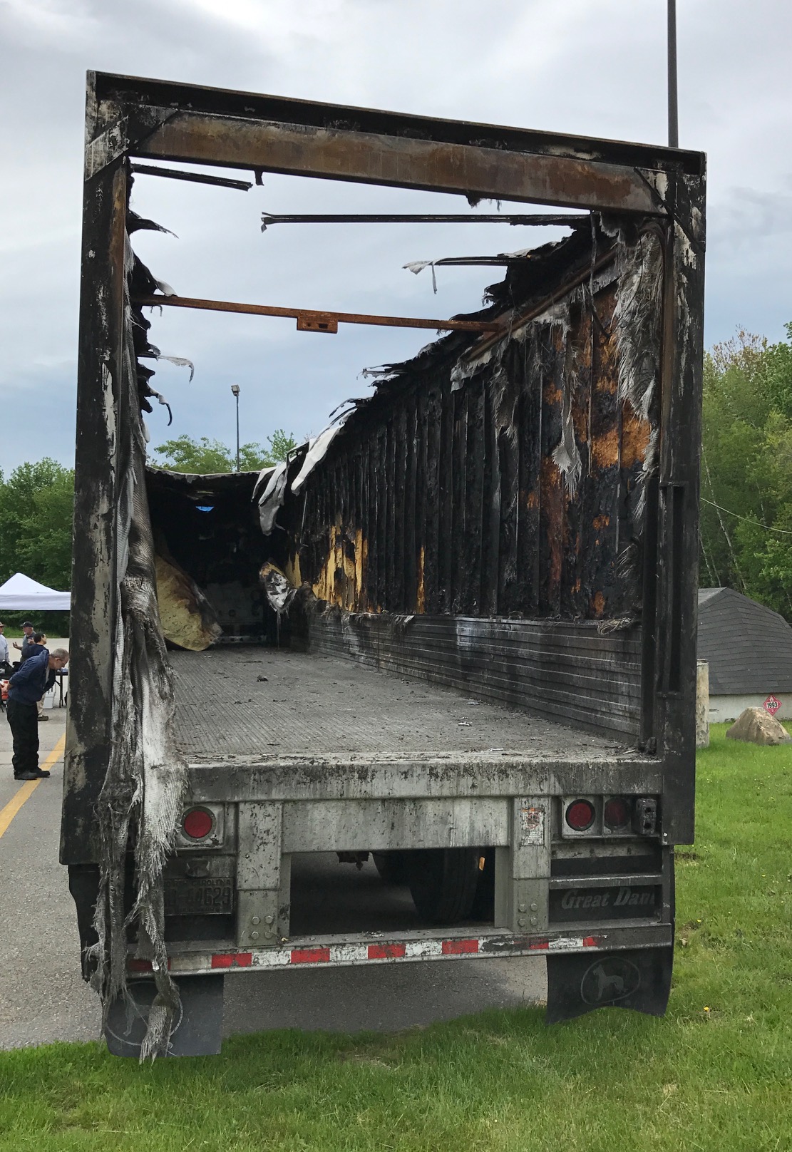 Tractor Trailer Fire